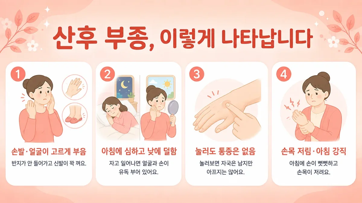 인천 송도 더율한의원 - 산후 부종 증상