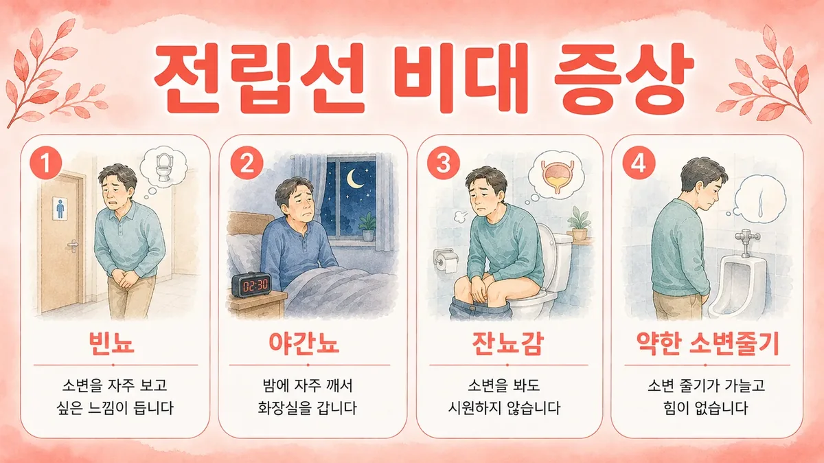 인천 송도 더율한의원 - 전립선 건강 증상