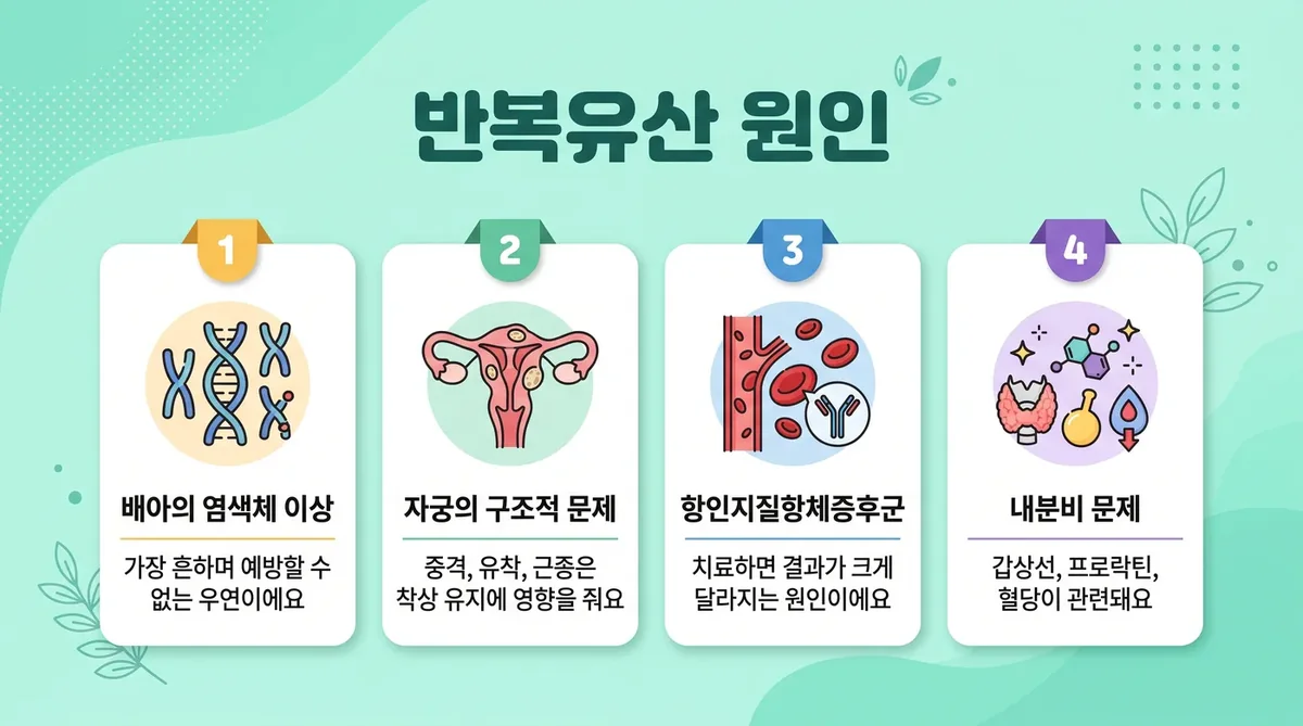 인천 송도 더율한의원 - 반복유산 원인