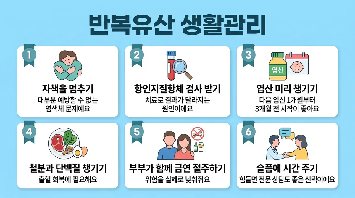 인천 송도 더율한의원 - 반복유산 생활관리