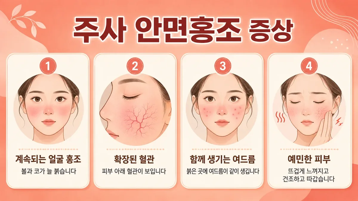 인천 송도 더율한의원 - 주사·안면홍조 증상