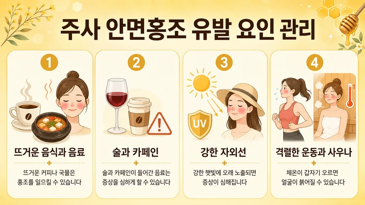 인천 송도 더율한의원 - 주사·안면홍조 유발 요인 관리