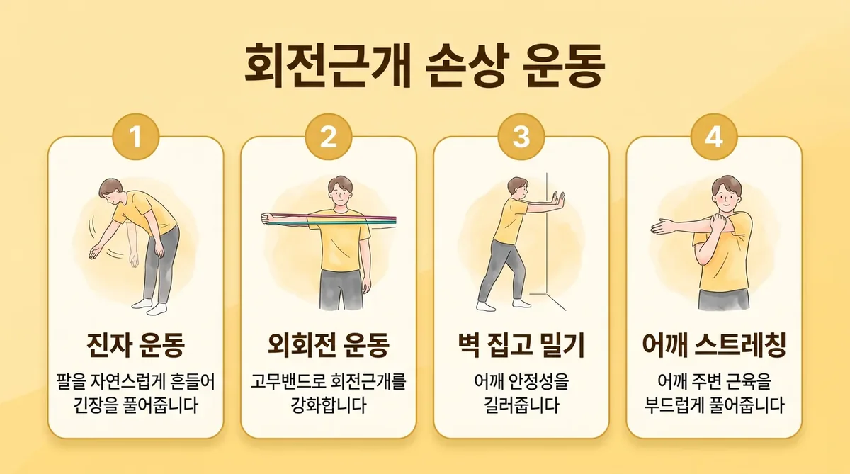 인천 송도 더율한의원 - 회전근개 손상 운동
