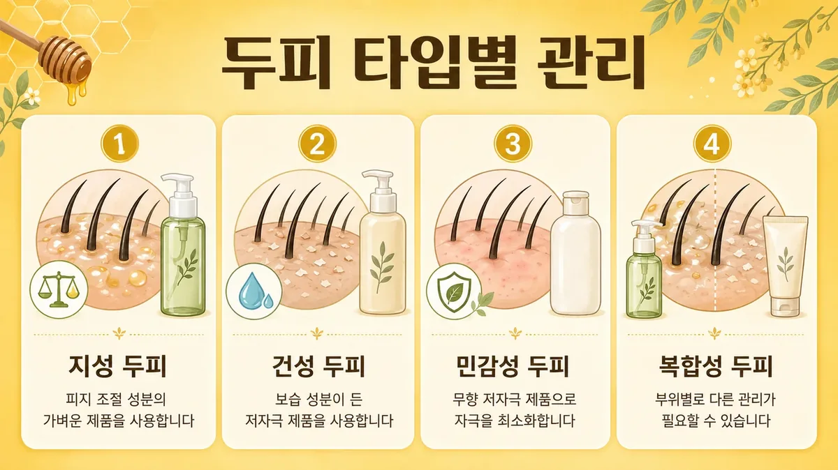 인천 송도 더율한의원 - 두피 관리 두피 유형