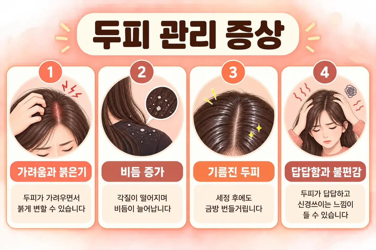 인천 송도 더율한의원 - 두피 관리 증상
