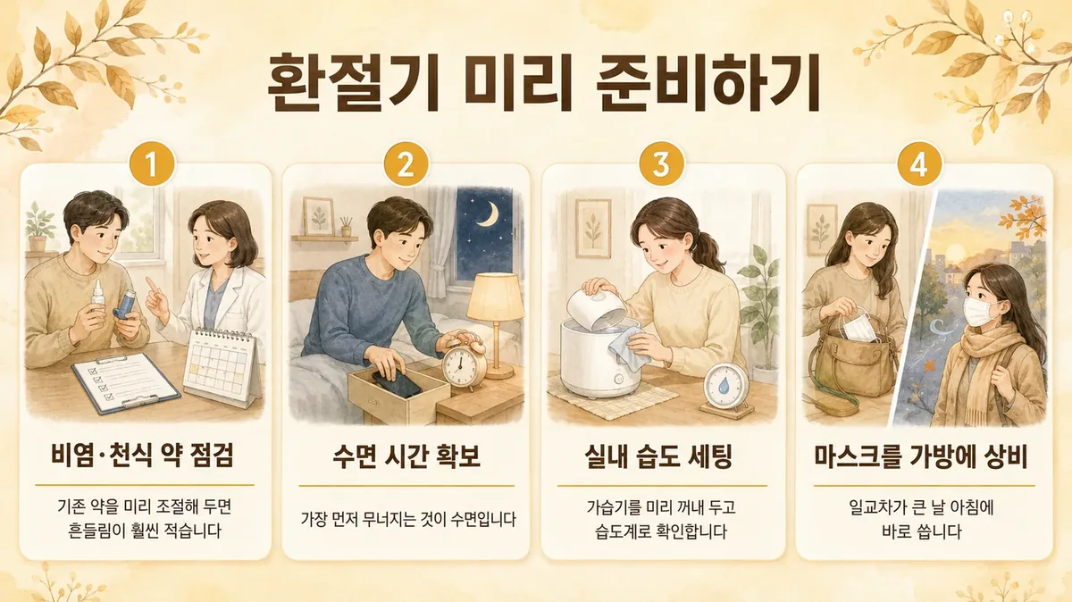 인천 송도 더율한의원 - 환절기 관리 계절 준비