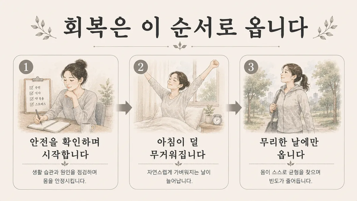 인천 송도 더율한의원 - 노인성 두통 회복기간
