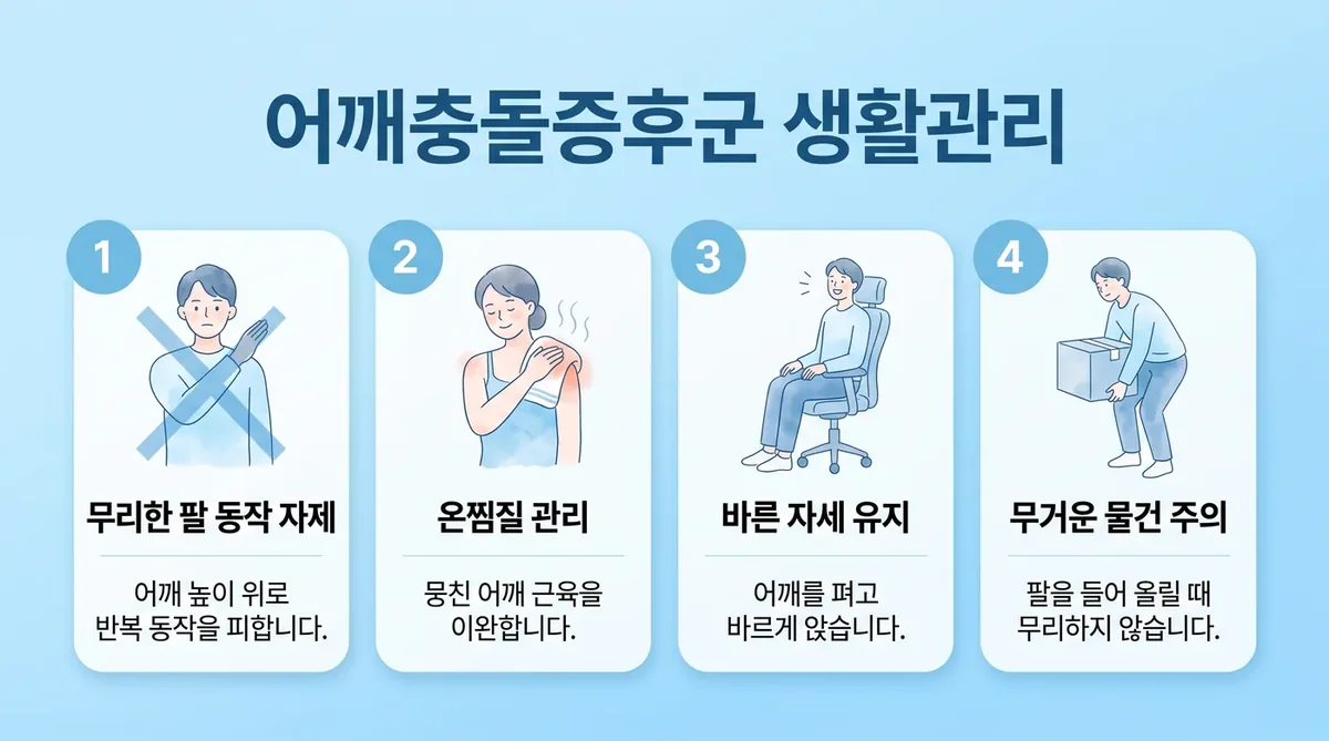 인천 송도 더율한의원 - 어깨충돌증후군 생활관리