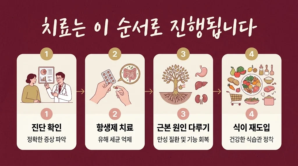 인천 송도 더율한의원 - 소장세균과증식 증상