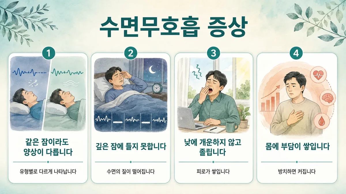 인천 송도 더율한의원 - 수면무호흡 증상