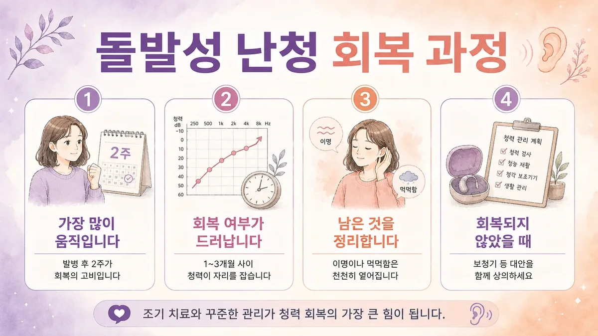 인천 송도 더율한의원 - 돌발성 난청 회복