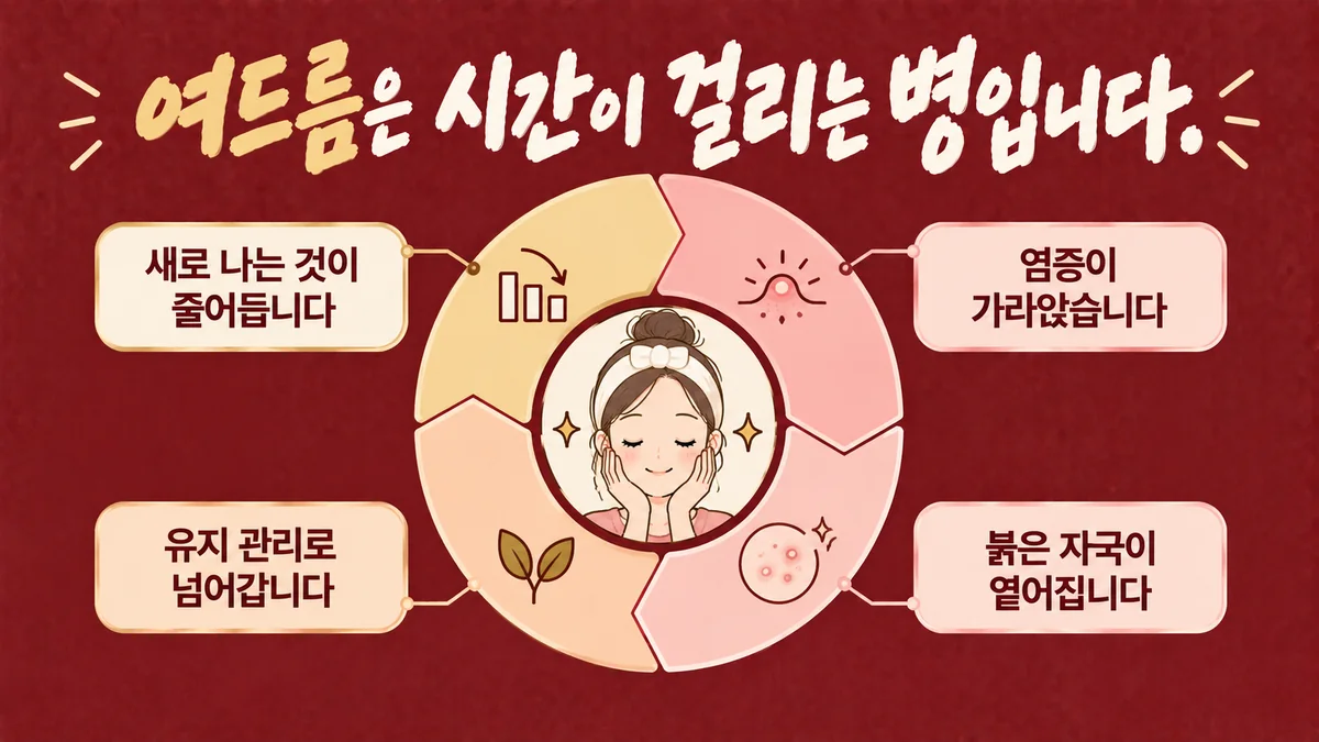 인천 송도 더율한의원 - 청소년 여드름 회복