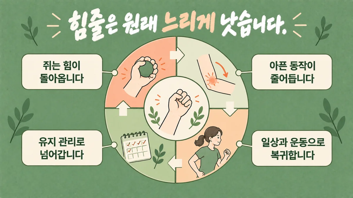 인천 송도 더율한의원 - 테니스엘보 회복