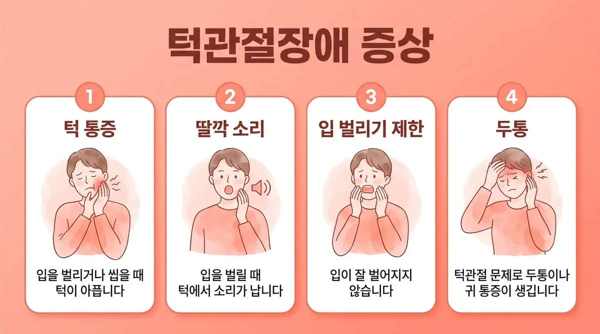인천 송도 더율한의원 - 턱관절장애 증상