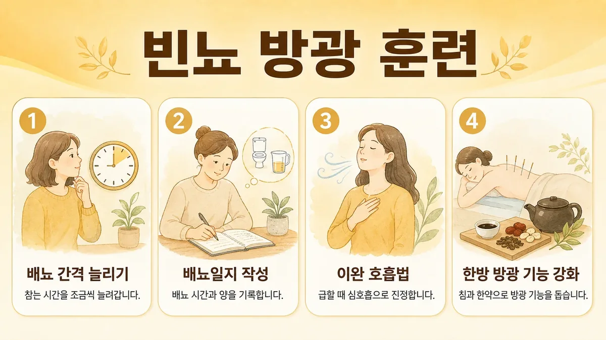 인천 송도 더율한의원 - 빈뇨·야뇨 방광 관리