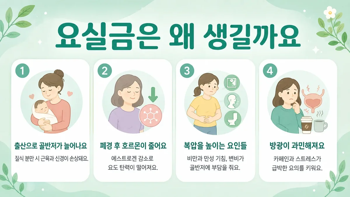 인천 송도 더율한의원 - 요실금 증상
