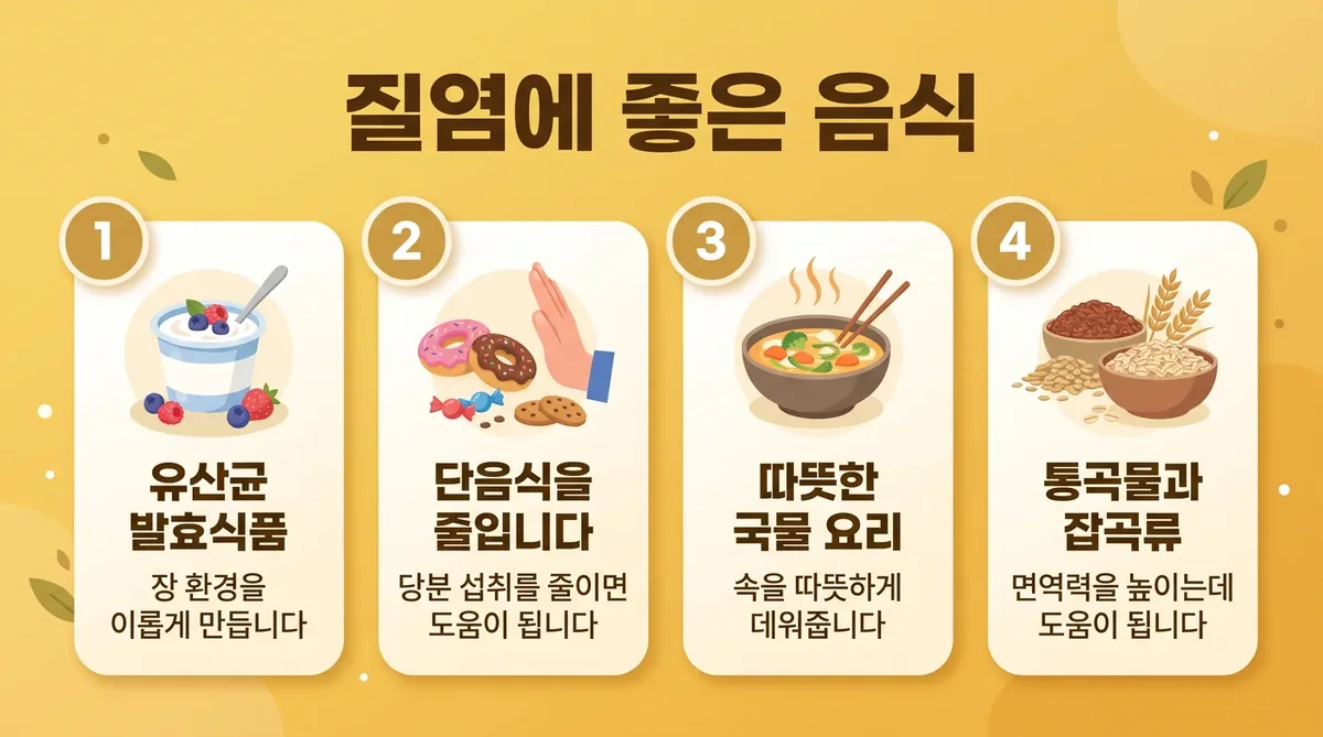 인천 송도 더율한의원 - 질염 음식