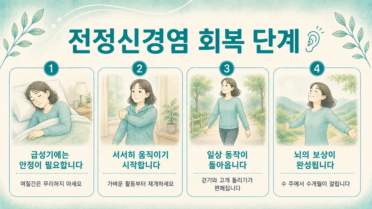 인천 송도 더율한의원 - 전정신경염 회복