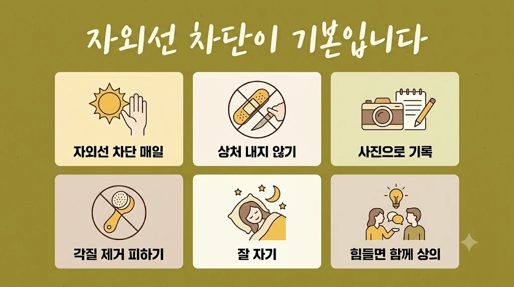 인천 송도 더율한의원 - 백반증 생활관리