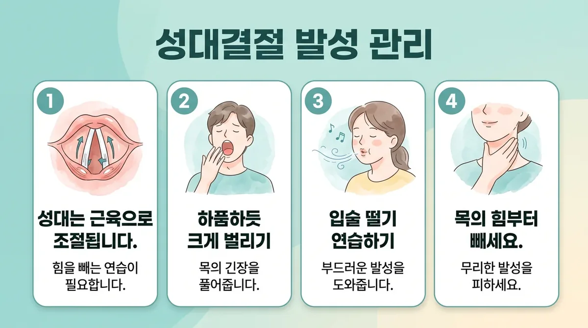 인천 송도 더율한의원 - 성대결절 목소리 관리