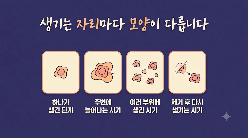 인천 송도 더율한의원 - 사마귀 증상