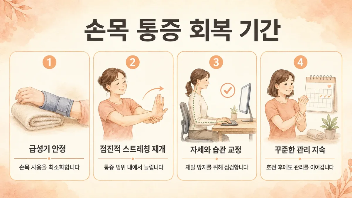 인천 송도 더율한의원 - 손목 통증 회복