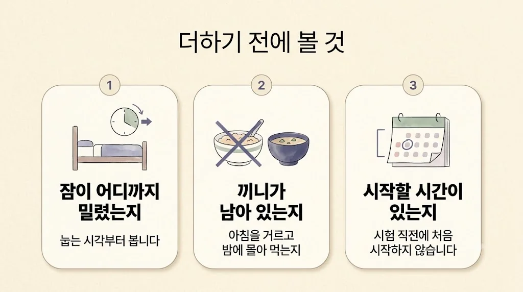 연수구한의원 공진단 보는 기준 - 밀린 잠·남은 끼니·시작할 시간