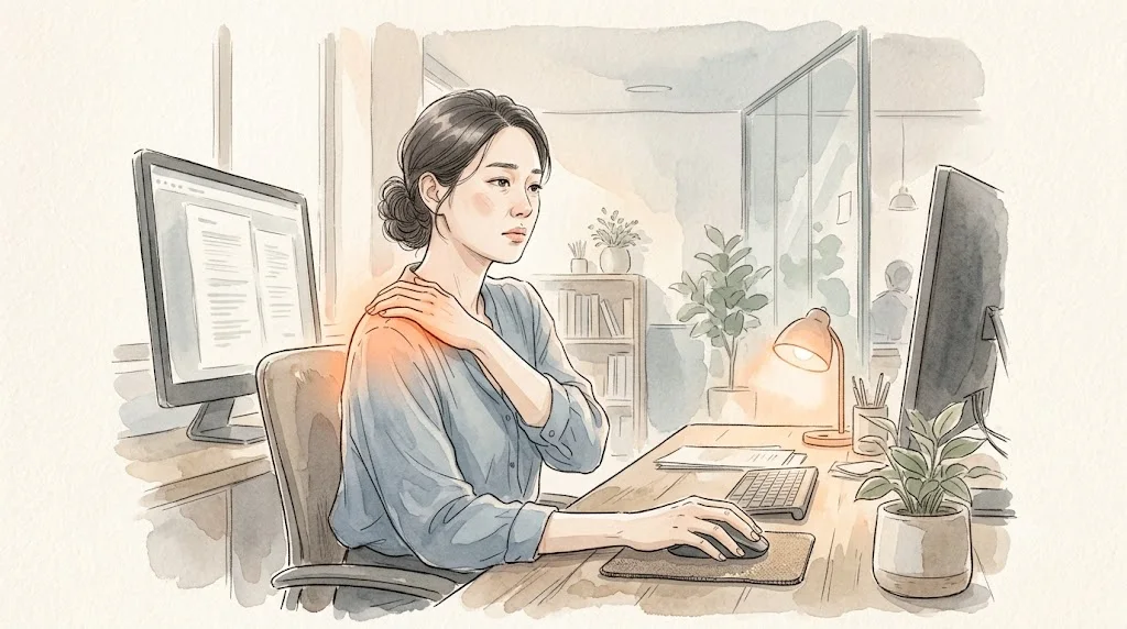 부평한의원 어깨결림 - 마우스 쓰고 뻐근할 때 | 인천송도 더율한의원