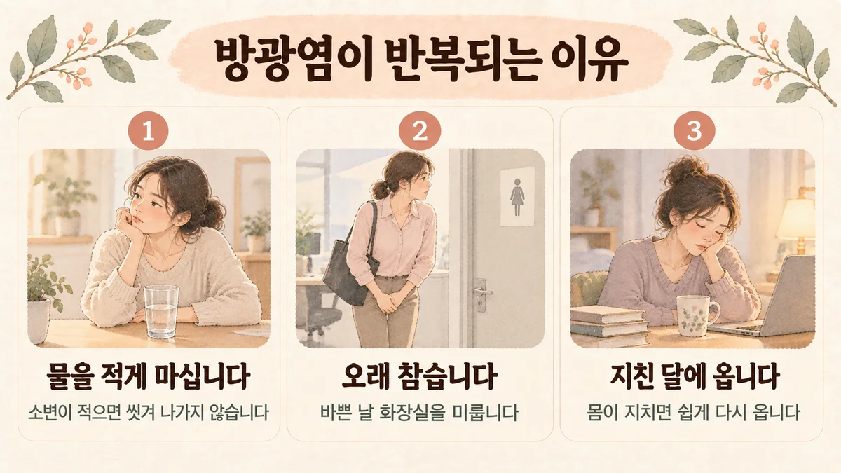 청라한의원 방광염 - 자꾸 반복될 때 | 인천송도 더율한의원