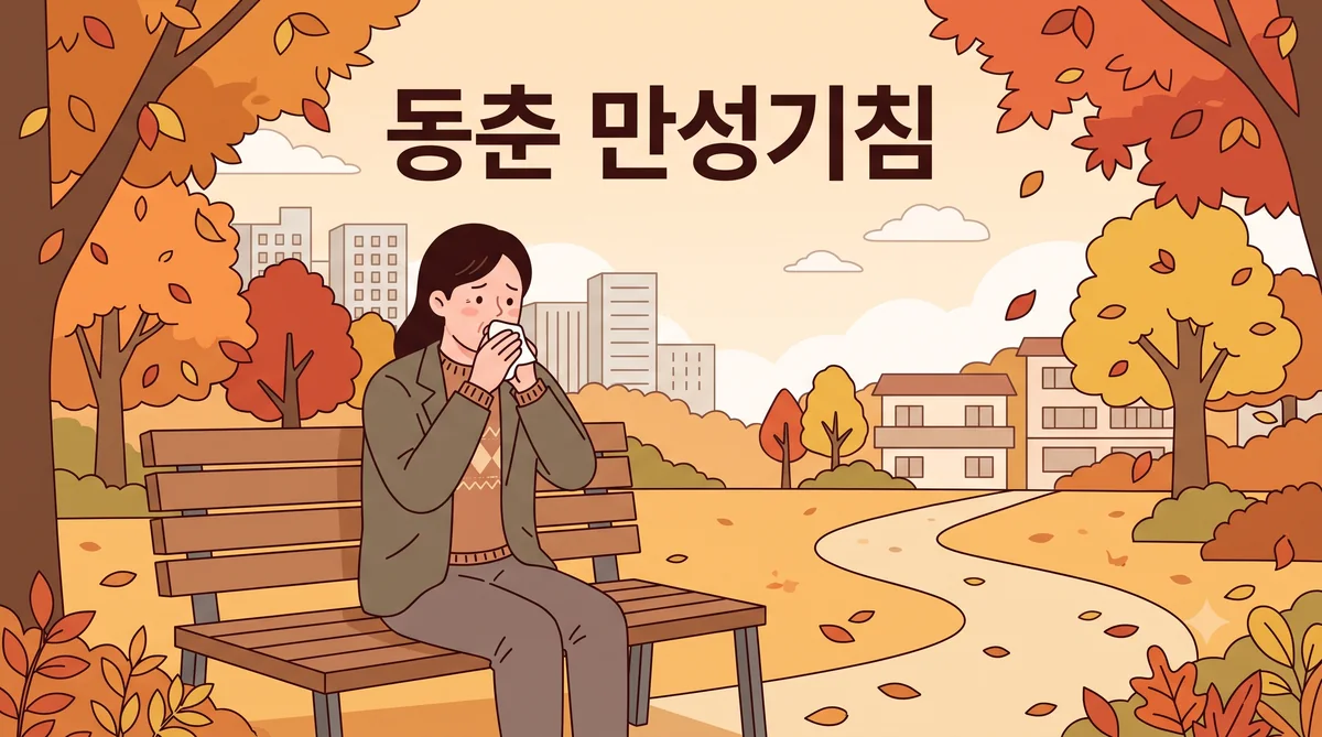 동춘동한의원 만성 기침 - 기침이 안 멎을 때 | 인천송도 더율한의원