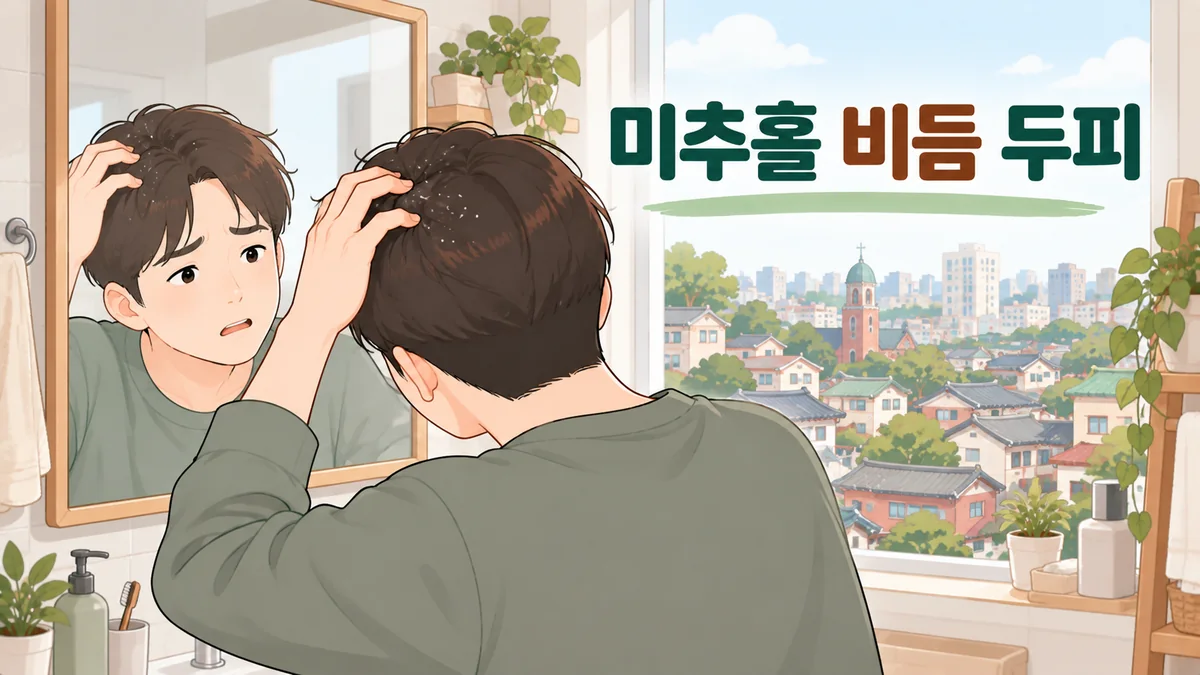 미추홀구한의원 비듬 - 어깨에 하얗게 떨어질 때 | 인천송도 더율한의원