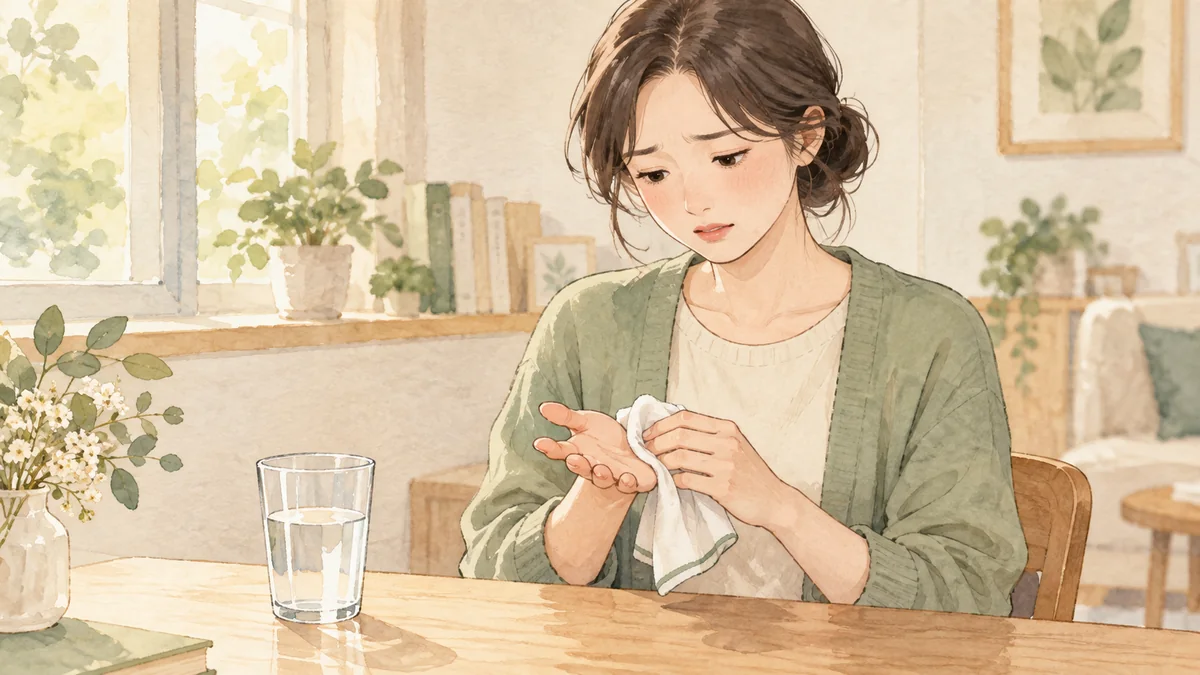 시흥한의원 손발 다한증 - 손이 늘 젖어 있을 때 | 인천송도 더율한의원